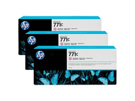 Cartucce inkjet 771C HP magenta chiaro  Conf. 3 - B6Y35A