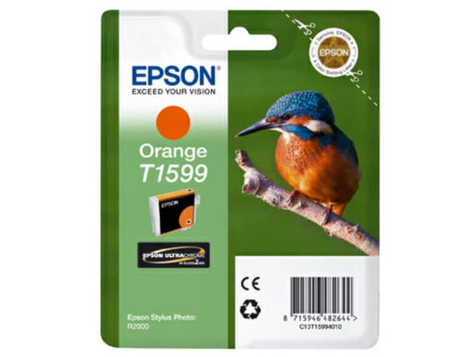 Cartuccia inkjet ink pigmentato blister RS T1599 Epson arancio C13T15994010