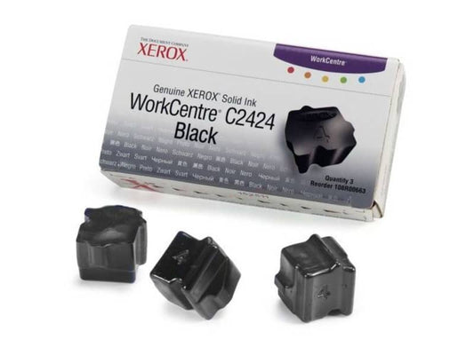 Stick solid ink Xerox nero Conf. 3 - 108R00663