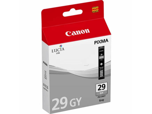 Serbatoio inchiostro ink pigmentato PGI-29 GY Canon grigio 4871B001