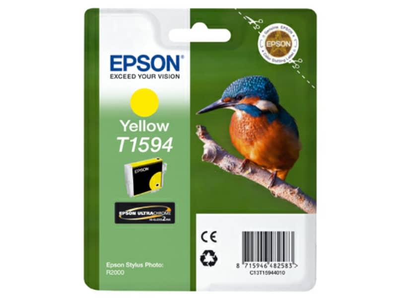 Cartuccia inkjet ink pigmentato blister RS T1594 Epson giallo C13T15944010