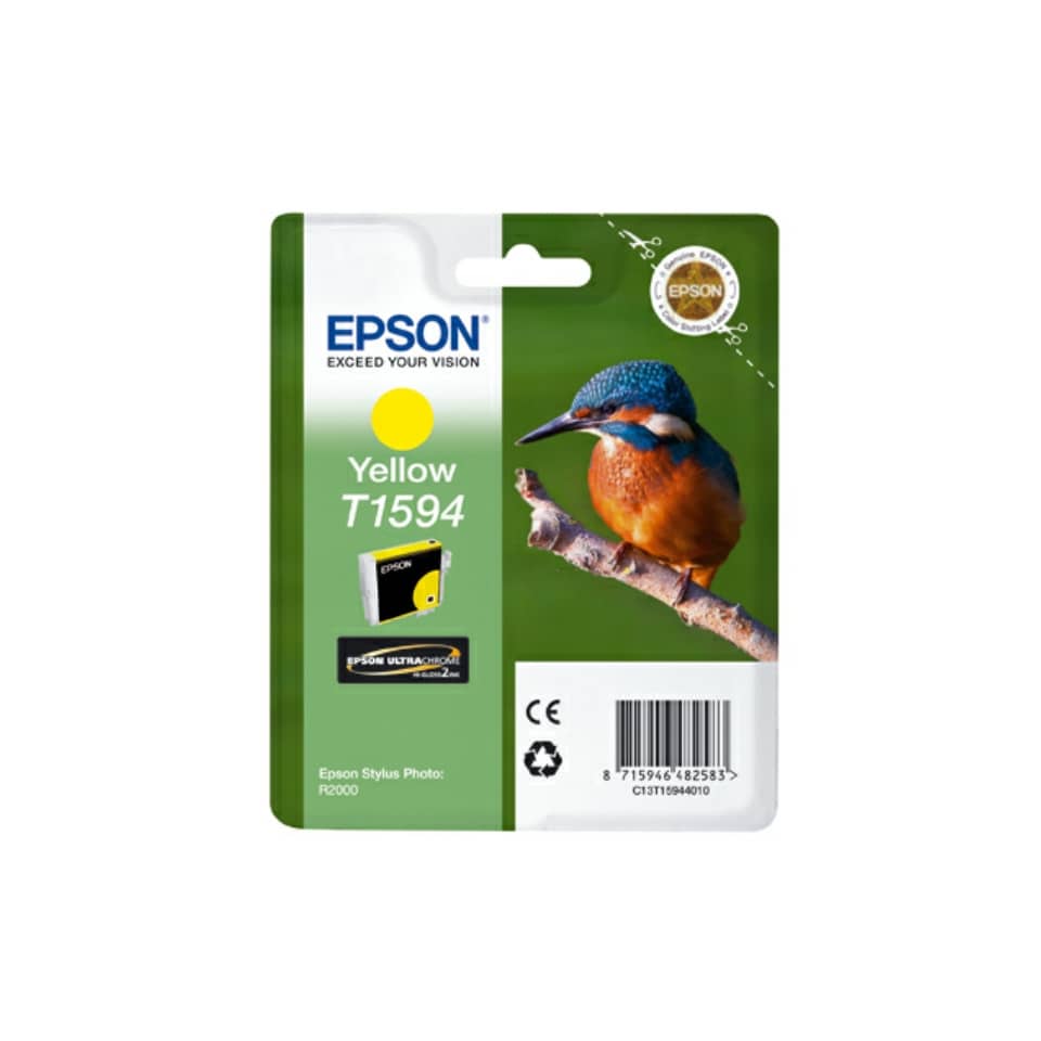 Cartuccia inkjet ink pigmentato blister RS T1594 Epson giallo C13T15944010