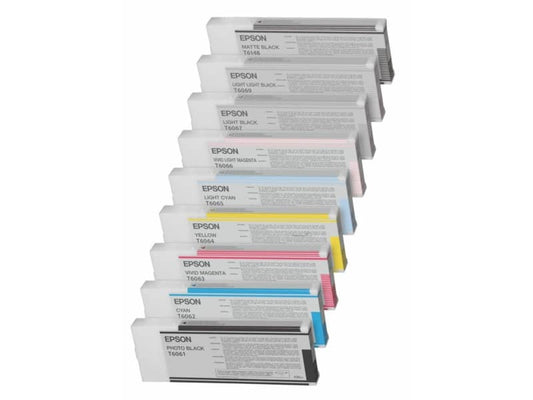 Cartuccia inkjet alta capacità ink pigmentato T6061 Epson nero fotografico C13T606100