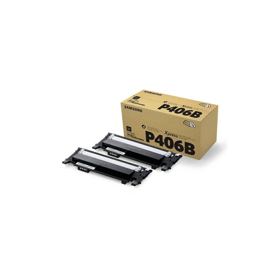 Toner CLT-P406B Samsung nero  Conf. 2 - SU374A