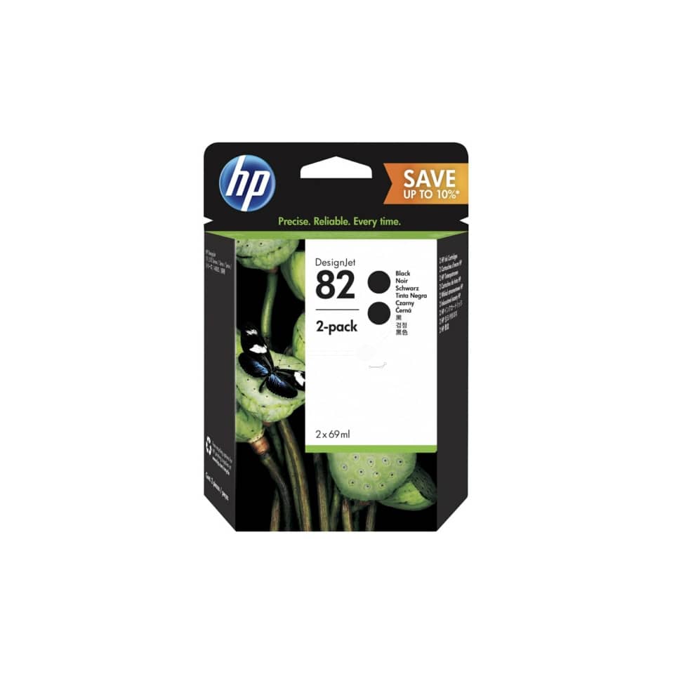 cartucce inkjet 82 HP nero  Conf. 2 - P2V34A