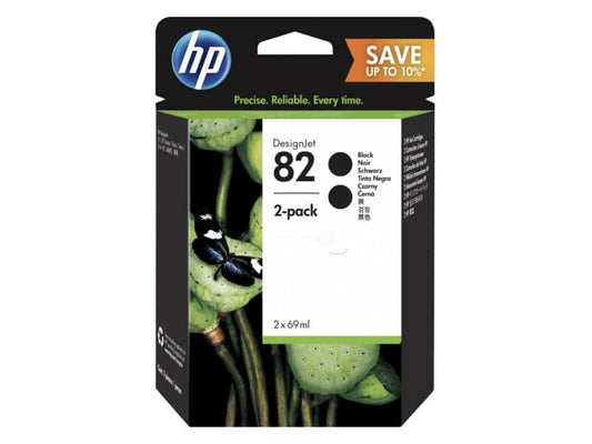 cartucce inkjet 82 HP nero  Conf. 2 - P2V34A