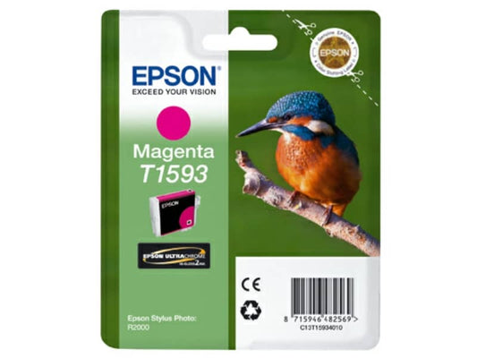 Cartuccia inkjet ink pigmentato blister RS T1593 Epson magenta C13T15934010