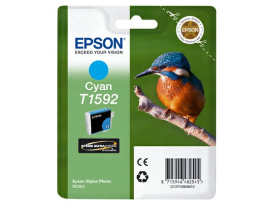 Cartuccia inkjet ink pigmentato blister RS T1592 Epson ciano C13T15924010