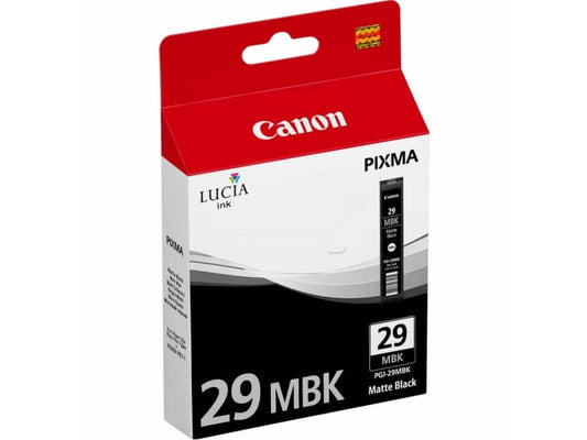Serbatoio inchiostro ink pigmentato PGI-29 MBK Canon nero opaco 4868B001