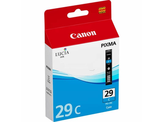 Serbatoio inchiostro ink pigmentato PGI-29 C Canon ciano 4873B001