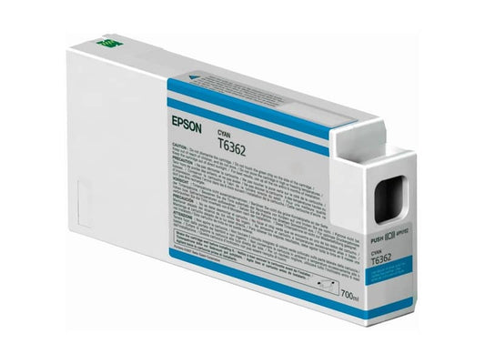 Cartuccia inkjet alta capacità ink pigmentato T6362 Epson ciano C13T636200