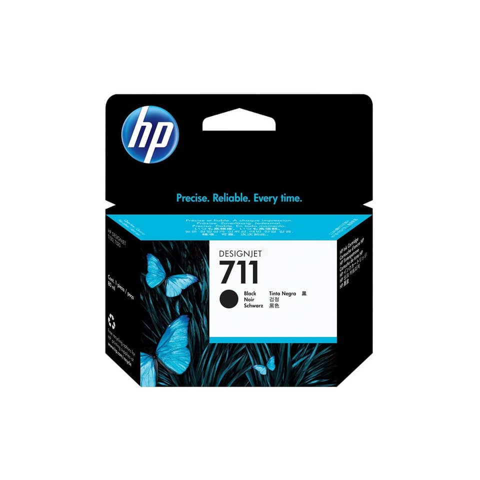 Cartuccia inkjet 711 HP nero  CZ133A