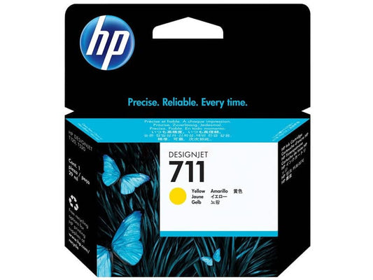 Cartuccia inkjet 711 HP giallo  CZ132A