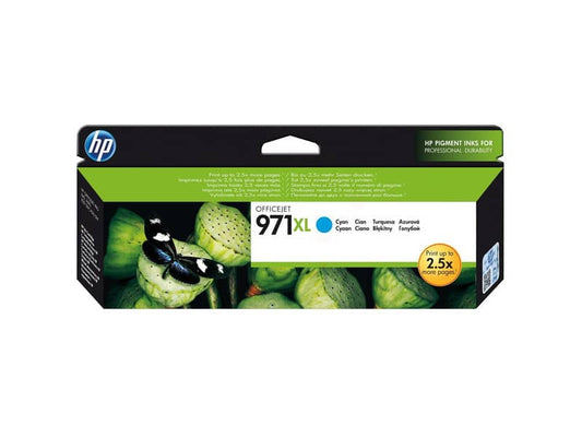 Cartuccia inkjet alta capacità 971XL HP ciano CN626AE