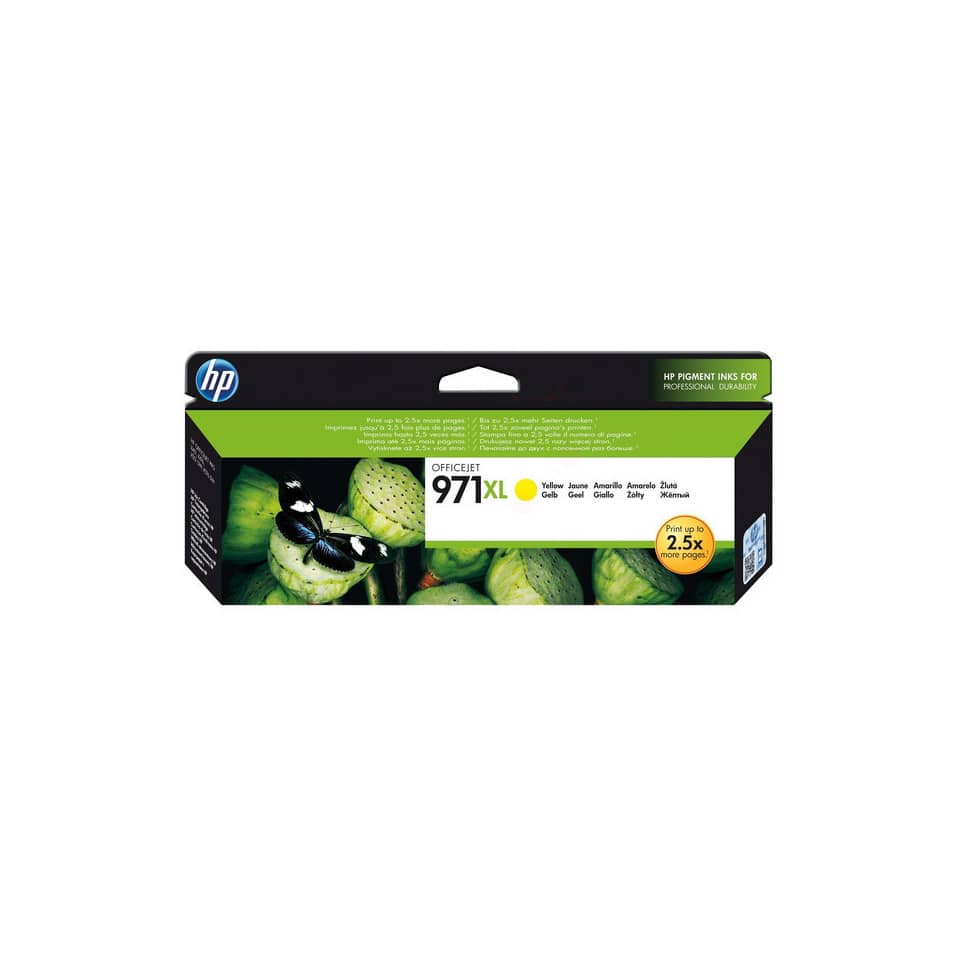 Cartuccia inkjet alta capacità 971XL HP giallo CN628AE