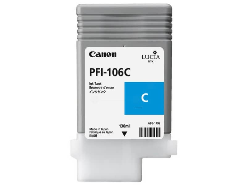 Serbatoio inchiostro PFI-106 Canon ciano  6622B001AA