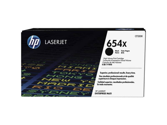 Toner alta capacità 654X HP nero CF330X