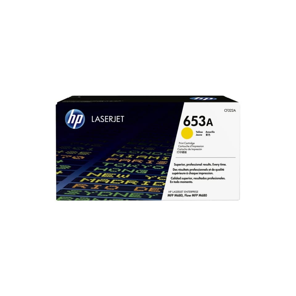 Toner 653A HP giallo standard CF322A
