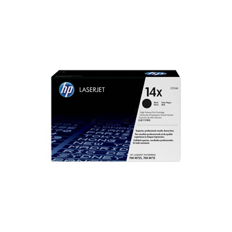 Toner alta capacità 14X HP nero  CF214X