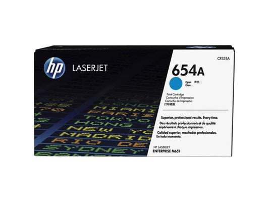 Toner 654A HP ciano standard CF331A