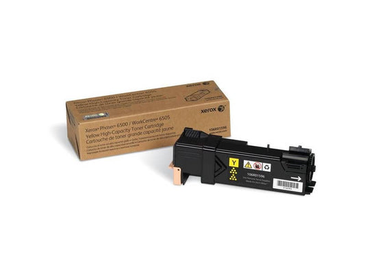 Toner alta capacità Xerox giallo  106R01596