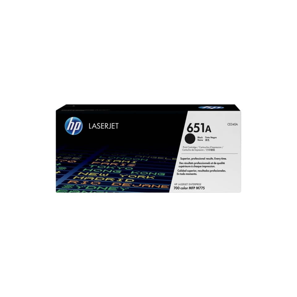 Toner 651A HP nero standard CE340A