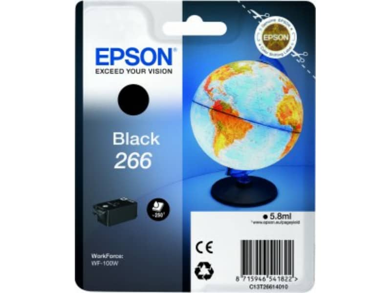 Cartuccia inkjet ink pigmentato blister RS 266 Epson nero C13T26614010