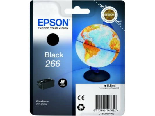 Cartuccia inkjet ink pigmentato blister RS 266 Epson nero C13T26614010