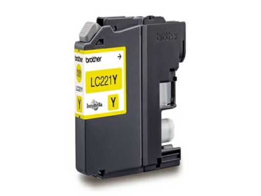 Cartuccia inkjet uso moderato LC-221 Brother giallo LC-221Y