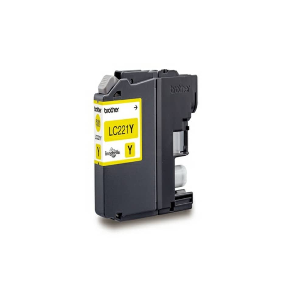 Cartuccia inkjet uso moderato LC-221 Brother giallo LC-221Y