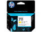 Cartucce inkjet 711 HP giallo  Conf. 3 - CZ136A