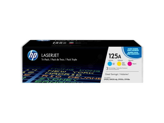 Toner 125A HP ciano+magenta+giallo Conf. 3 - CF373AM