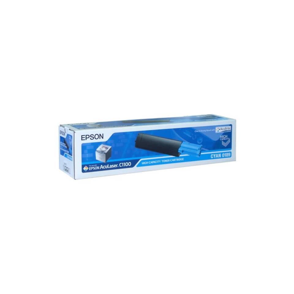Toner alta capacità 0189 Epson ciano  C13S050189