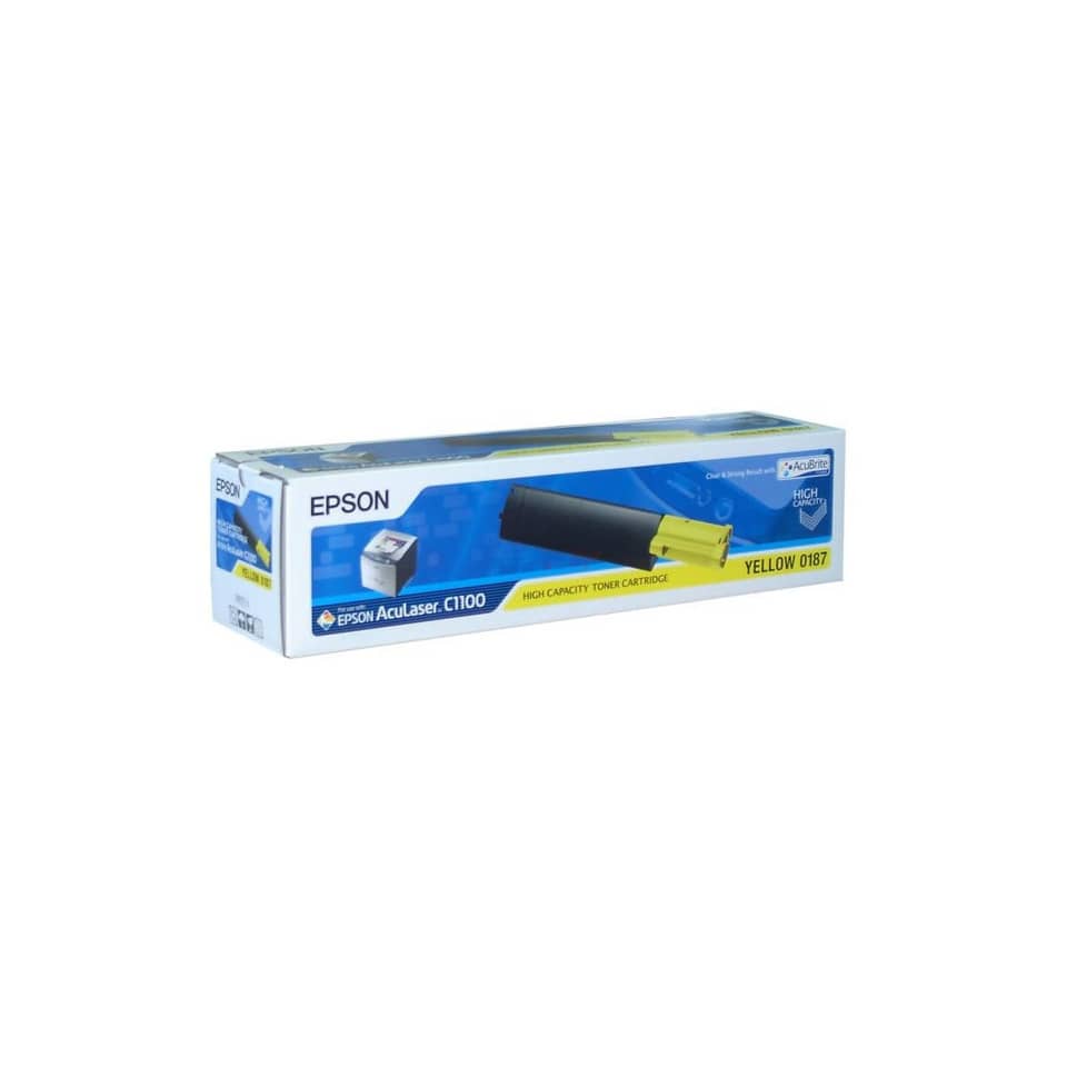 Toner alta capacità 0187 Epson giallo  C13S050187