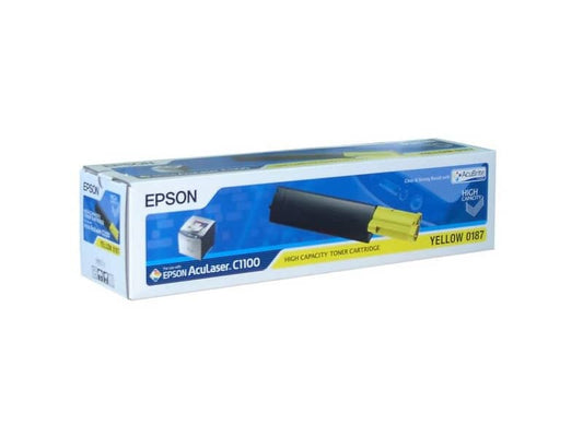 Toner alta capacità 0187 Epson giallo  C13S050187