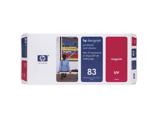 Testina di stampa UV + dispositivo di pulizia 83 HP magenta C4962A
