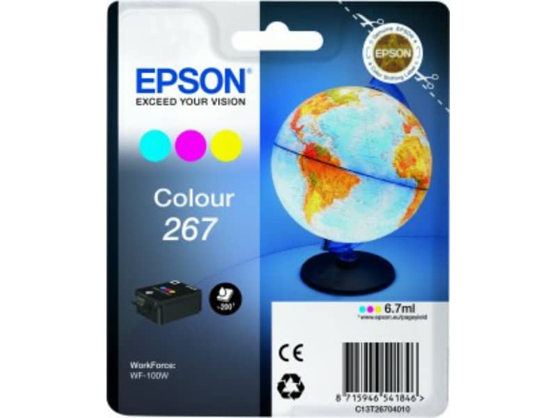Cartuccia inkjet blister RS 267 Epson 3 colori C13T26704010