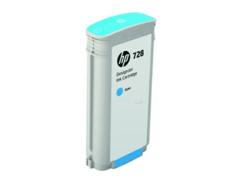 Cartuccia inkjet alta capacità 728 HP ciano F9J67A