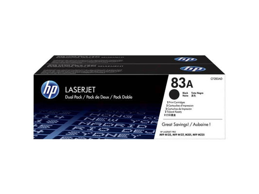 Toner 83A HP nero Conf. 2 - CF283AD
