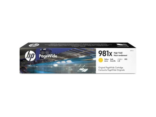 Cartuccia inkjet alta capacità 981X HP giallo L0R11A