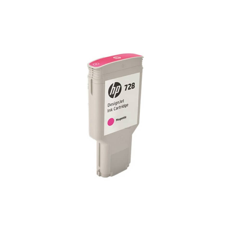 Cartuccia inkjet alta capacità 728 HP magenta F9K16A
