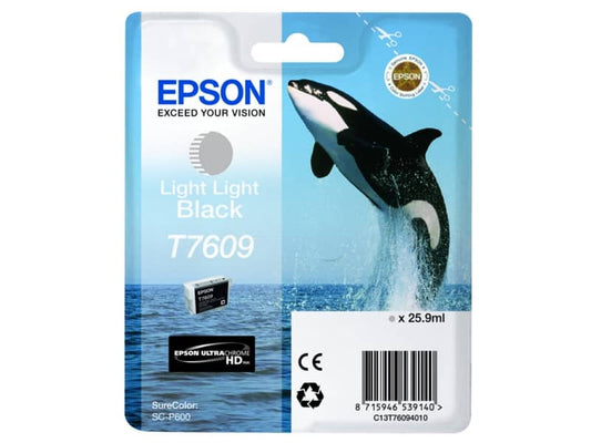 Cartuccia inkjet T7609 Epson nero chiaro chiaro C13T76094010