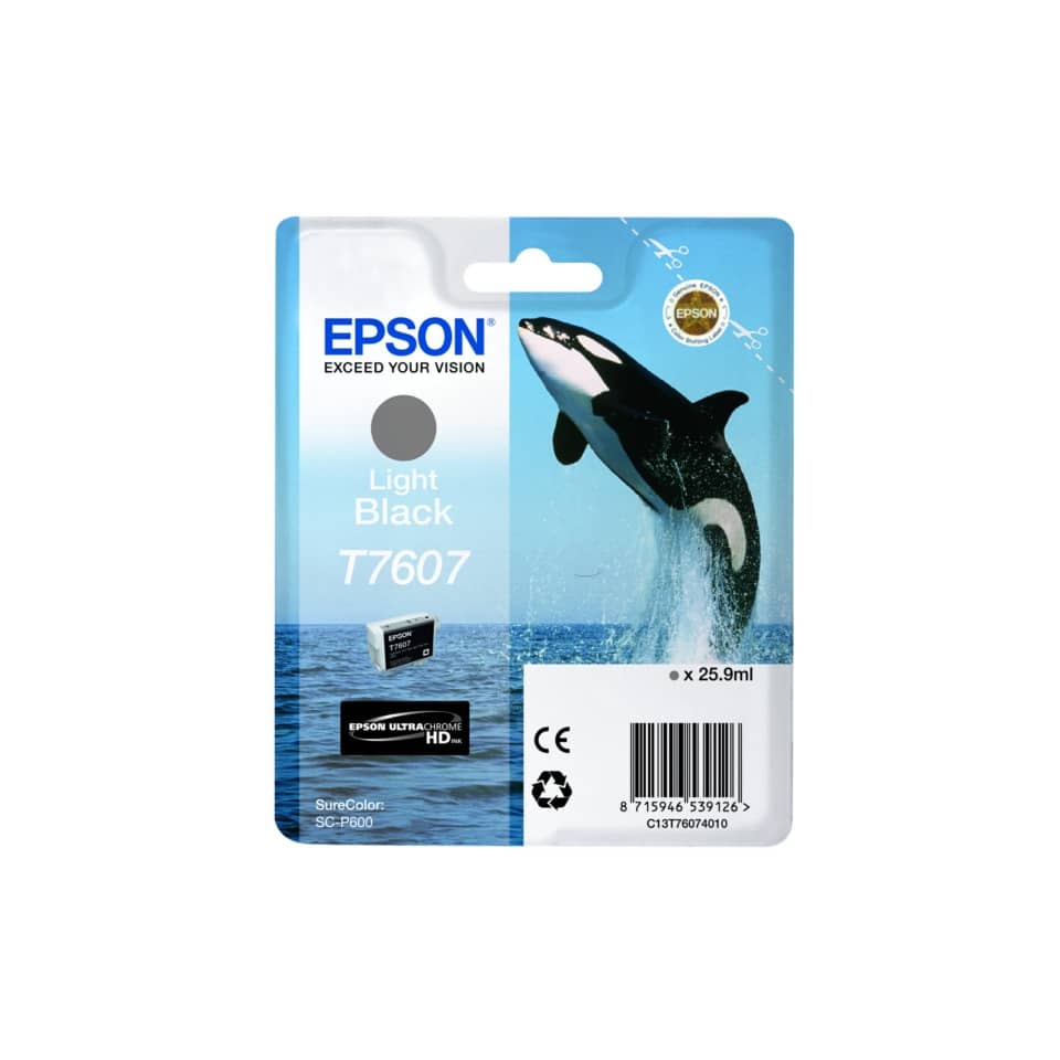 Cartuccia inkjet T7607 Epson nero chiaro  C13T76074010