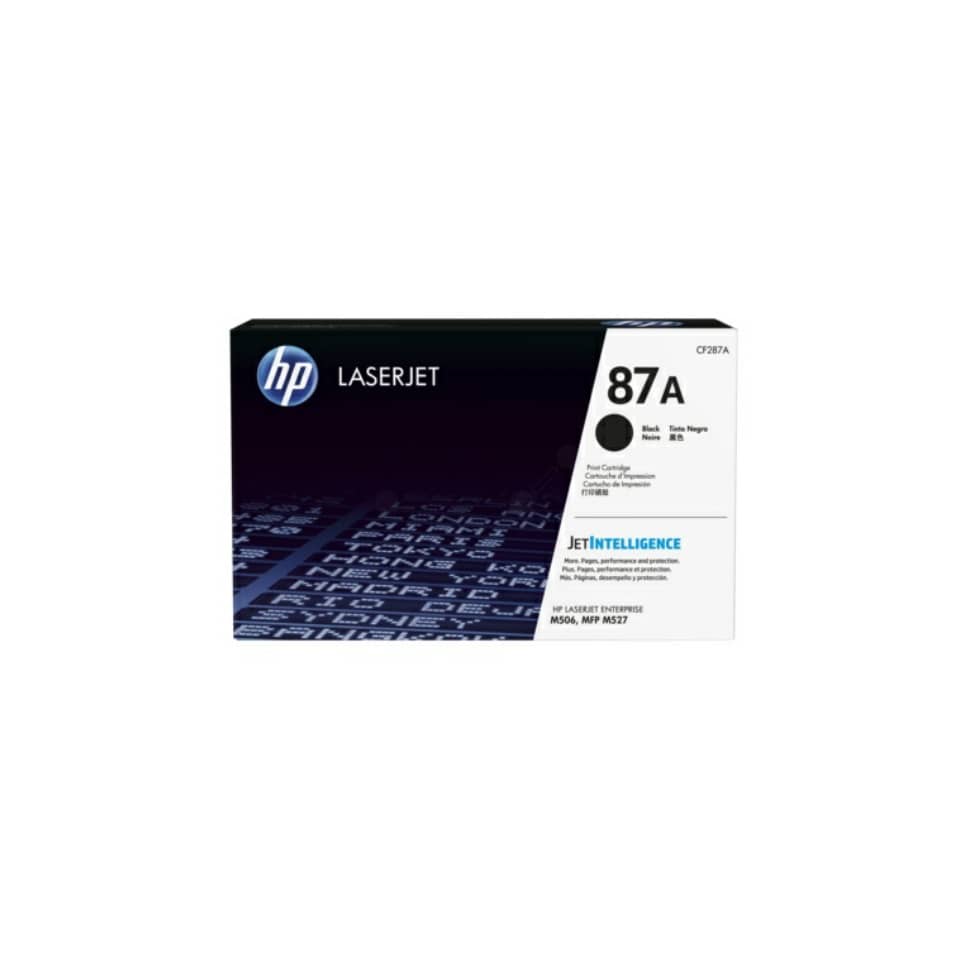 Toner 87A HP nero  CF287A