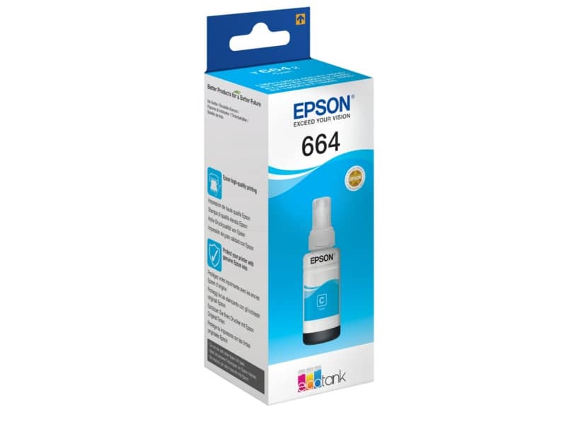 Cartuccia inkjet T6642 Epson ciano  C13T664240