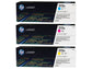 Toner 312A HP ciano+magenta+giallo  Conf. 3 - CF440AM