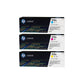 Toner 312A HP ciano+magenta+giallo  Conf. 3 - CF440AM