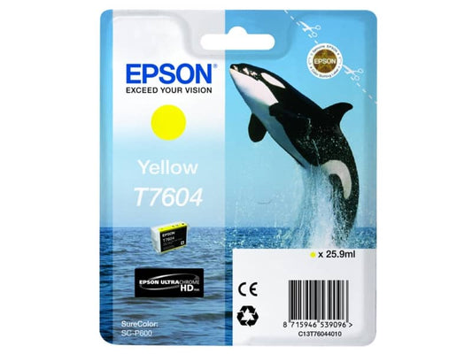 Cartuccia inkjet T7604 Epson giallo  C13T76044010