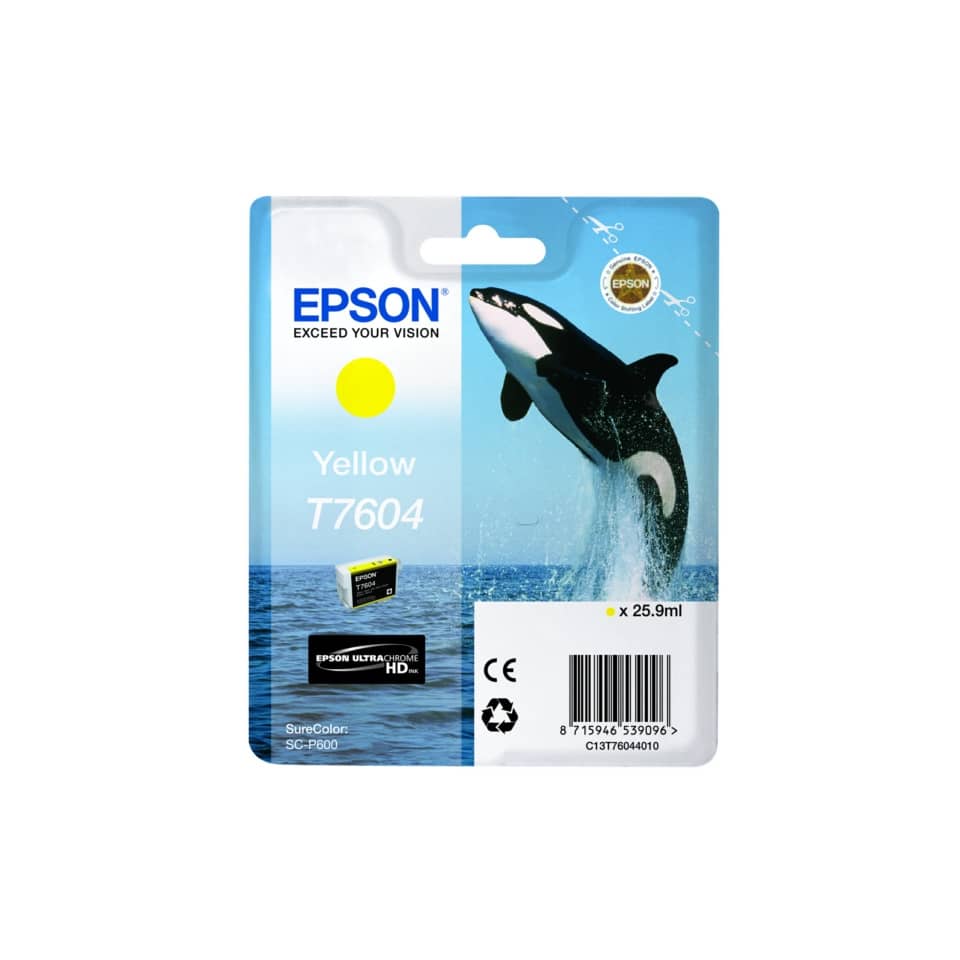 Cartuccia inkjet T7604 Epson giallo  C13T76044010