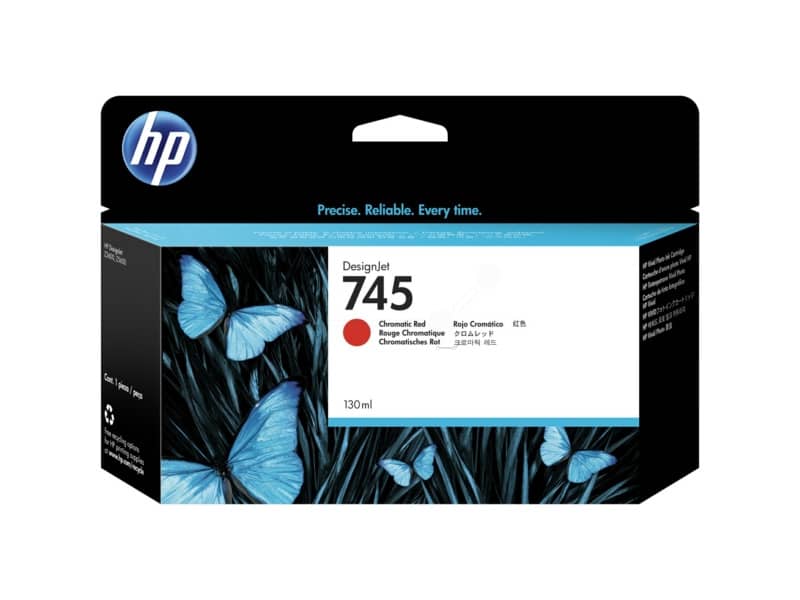 Cartuccia inkjet 745 HP rosso cromatico  F9K00A